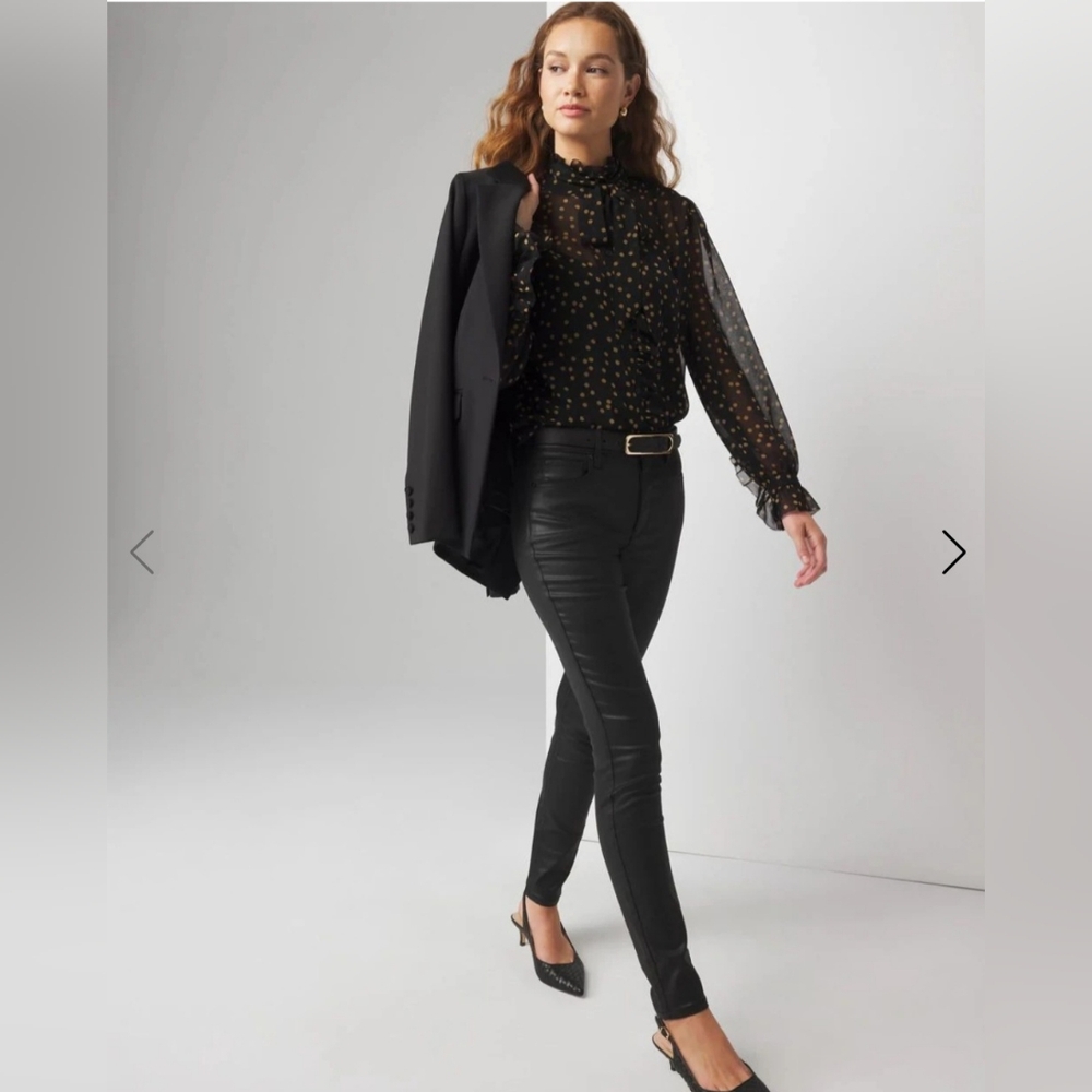 White House Black Market Black Skinny Pants